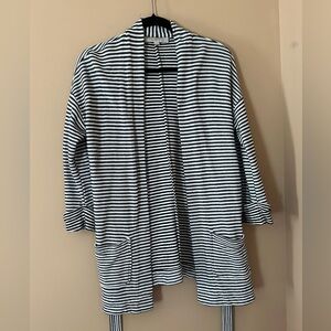 Loft sweater with belt